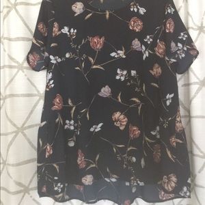Pleione floral blouse